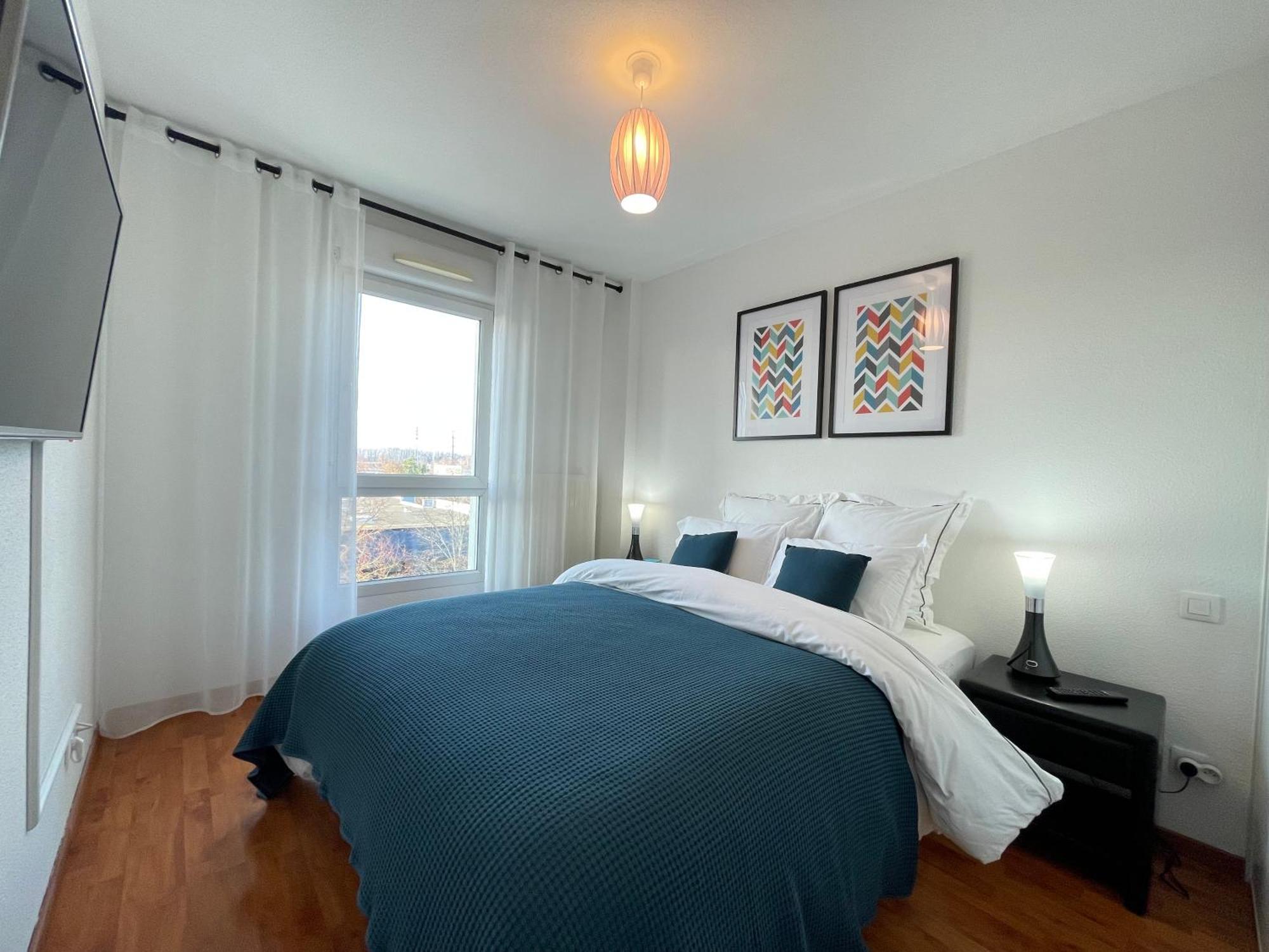 Appartement Calme Avec Balcon, A 4Km Du Centre, Parking, Wi-Fi, Netflix Gratuit Straatsburg Buitenkant foto